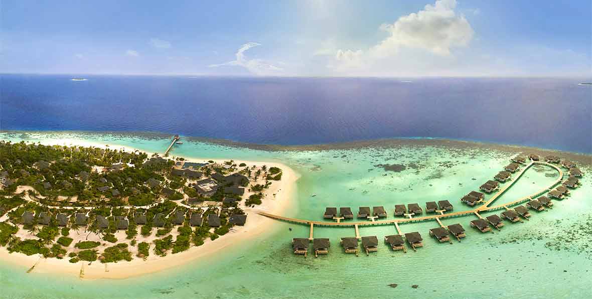 Amari Maldives Aerial - arenatours.com