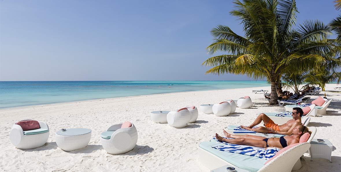 relax nel Meeru Island Resort & Spa