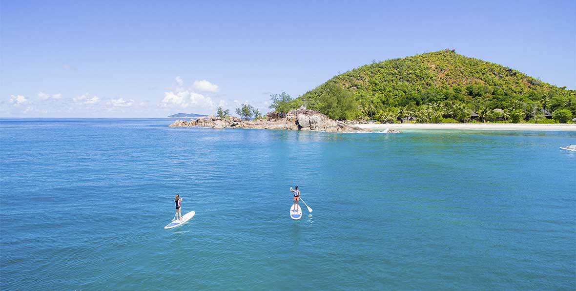 actividades acuaticas en Constance Lemuria Praslin