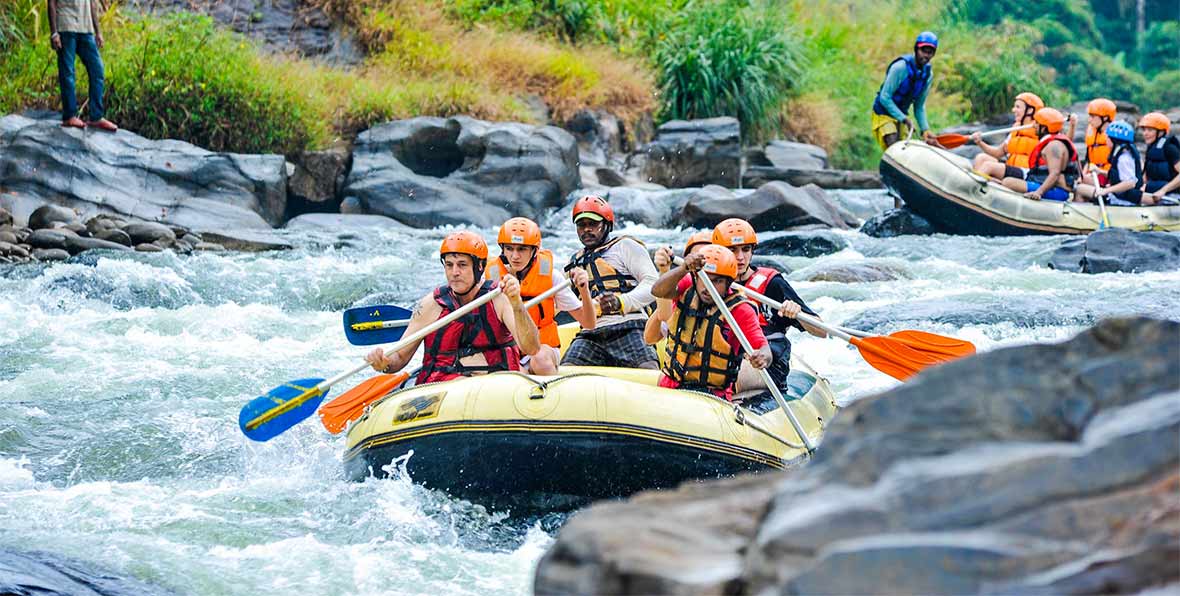 Rafting auf dem Kitulga