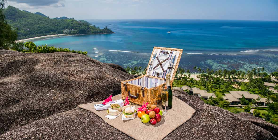 pic nic en Kempinski Seychelles