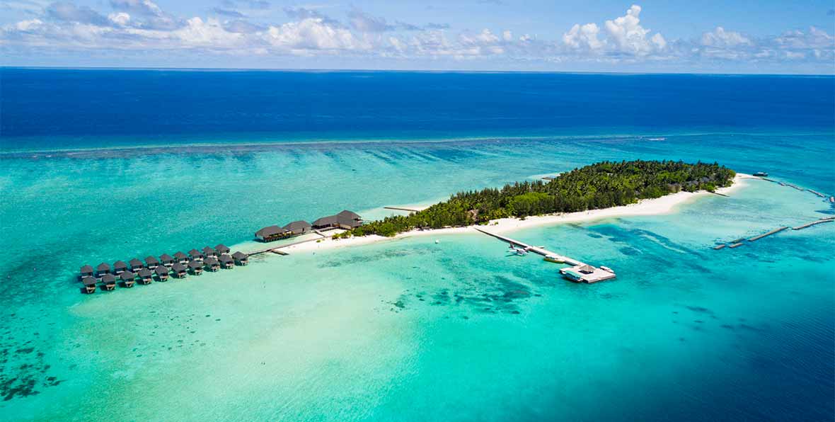 Summer Island, vista aérea