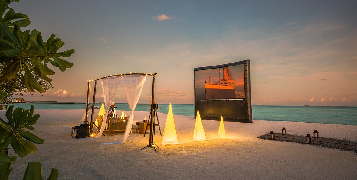 Heritance Aarah Maldives Resort Cinema - arenatours.com -