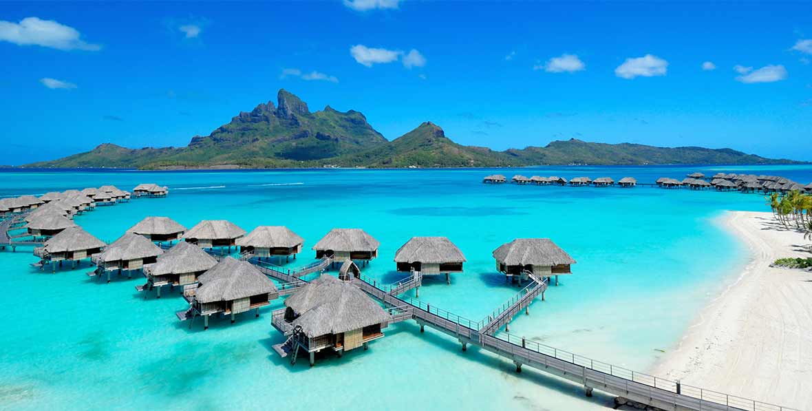 villas de agua en Four Seasons Resort Bora Bora