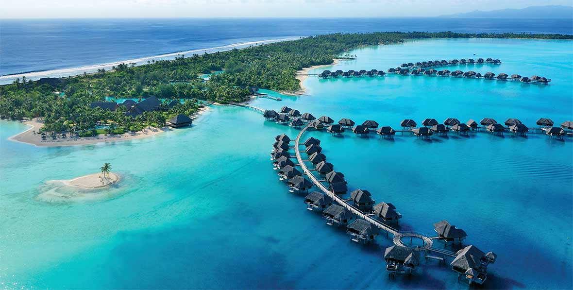 water villas en Four Seasons Resort Bora Bora