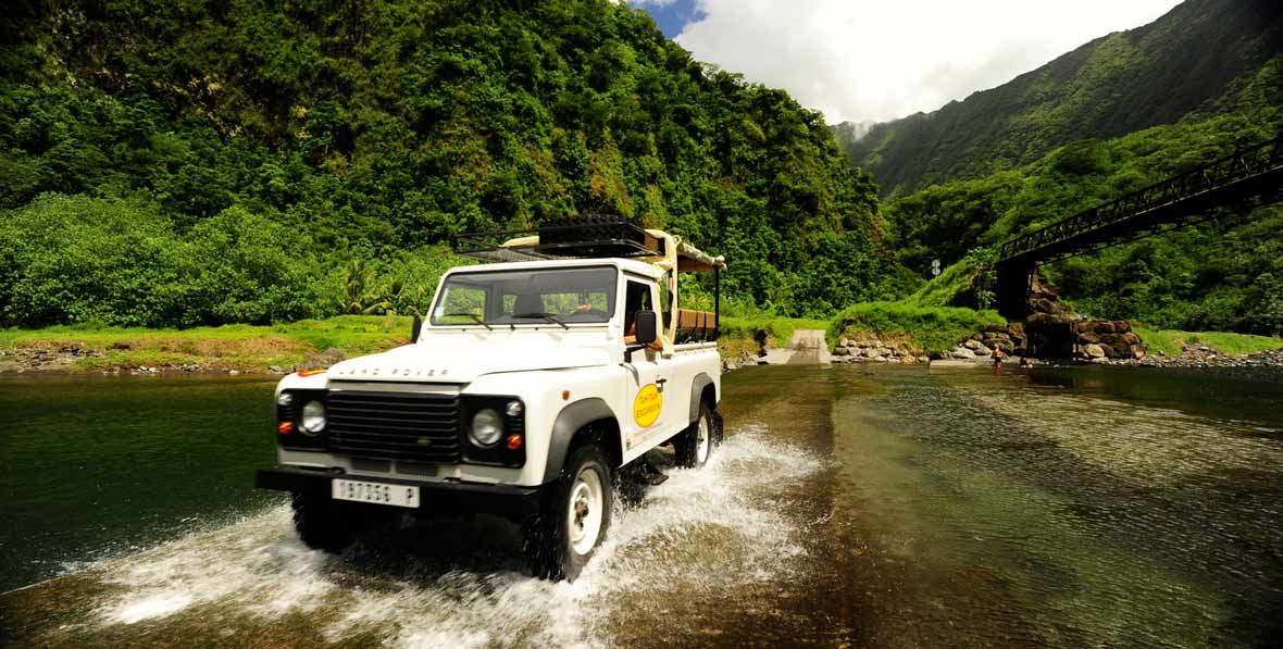 safari en 4 x 4 en tahiti