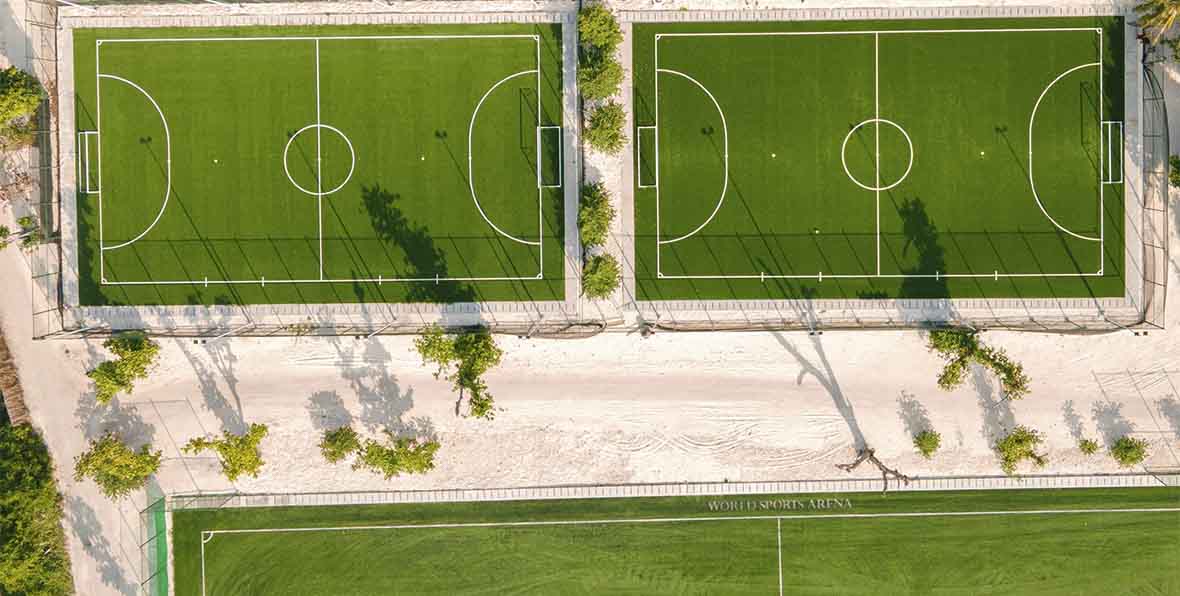 Siyam World Maldives Footbal Pitch - arenatours.com