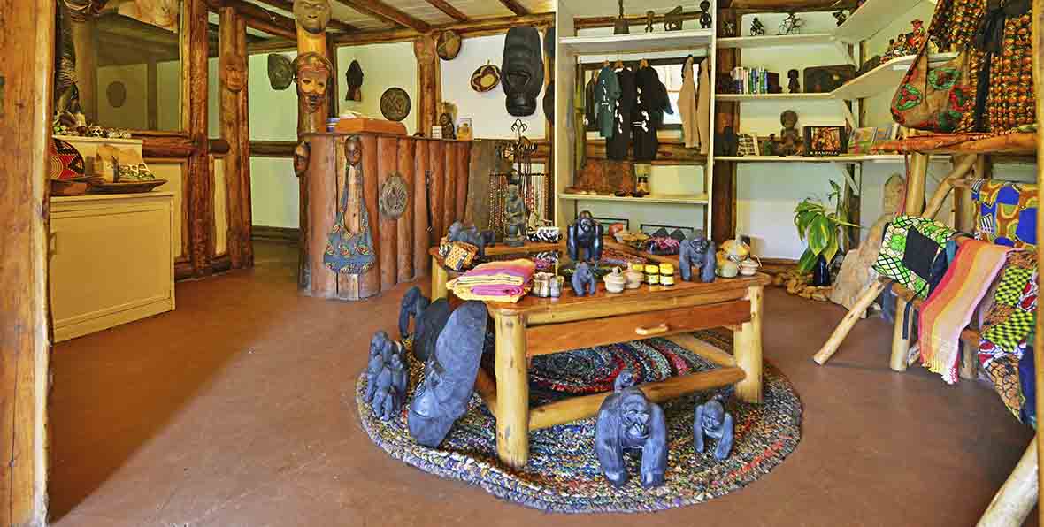 Buhoma Lodge Bwindi Impenetrable Forest Shop - arenastours.com -