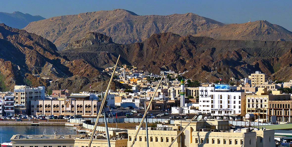 Muscat city tour by helicopter