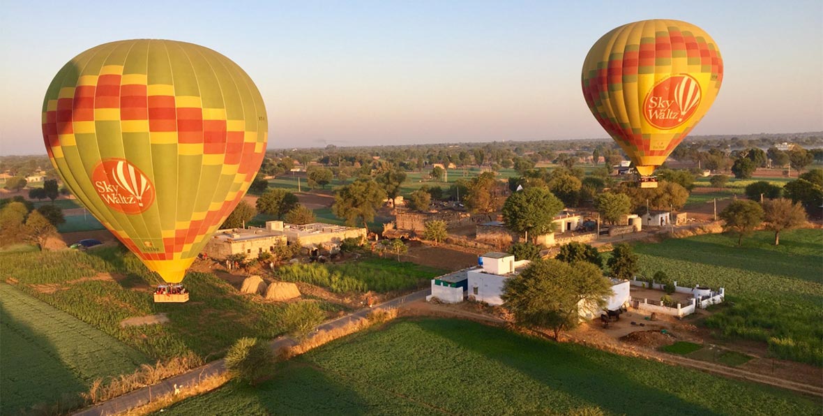 Vuelo en globo en Jaipur