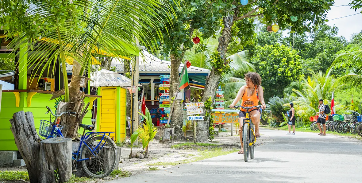 Explore La Digue by bicycle