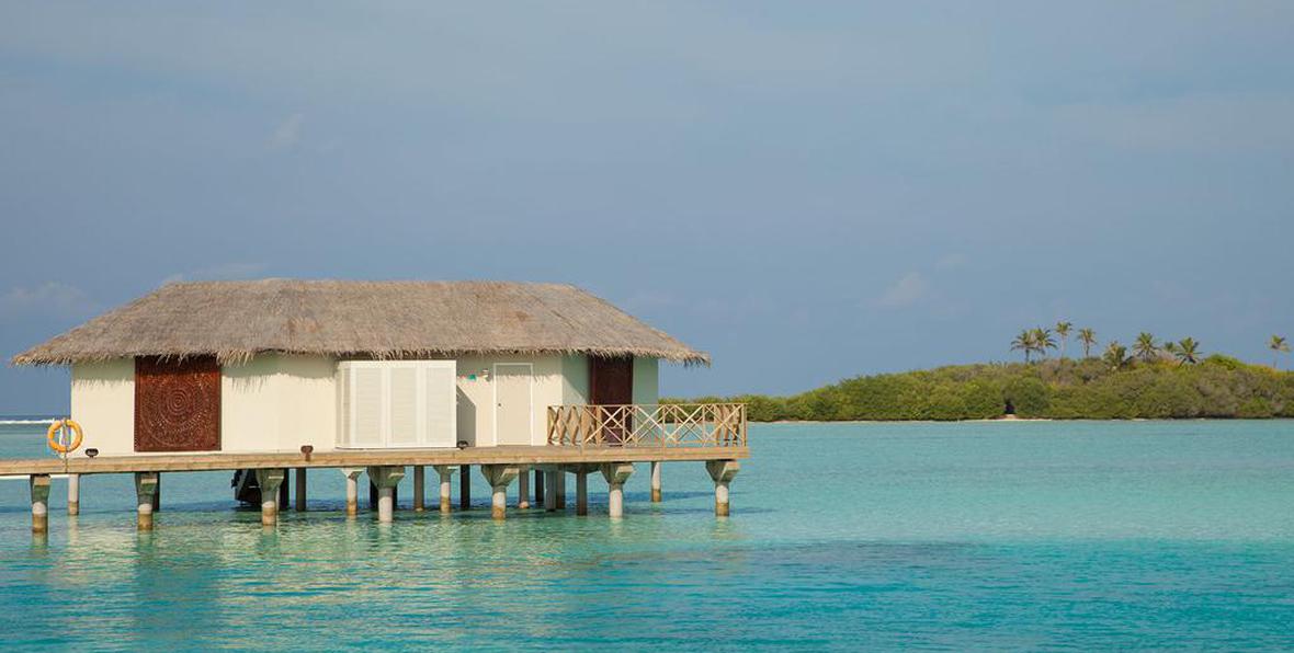 water villa de Cinnamon Dhonveli Maldives