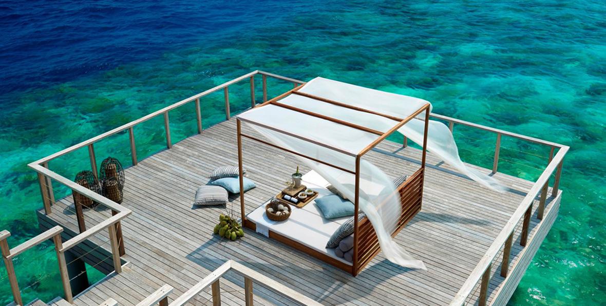 zona relax en Dusit Thani Maldives