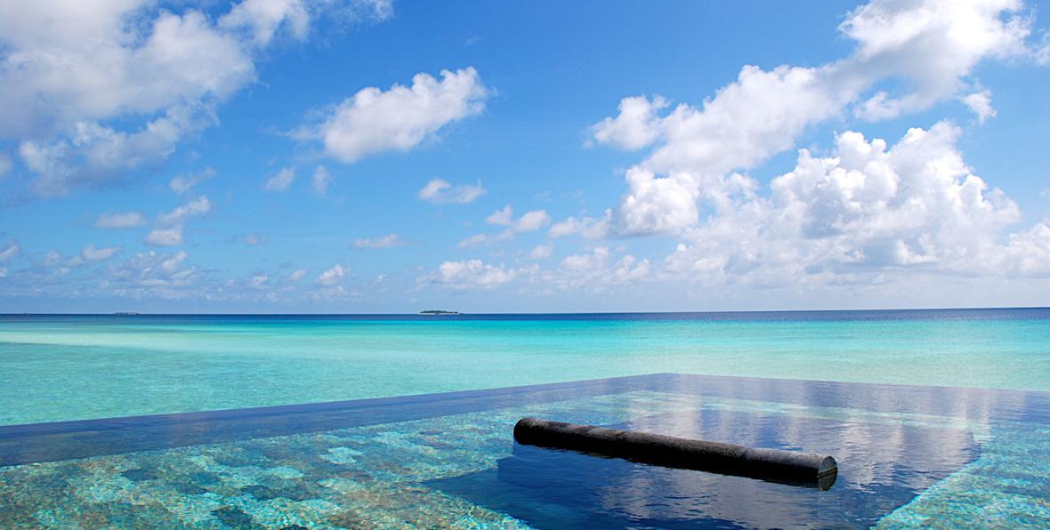 vista del oceano indico en One & Only Reethi Rah Maldives