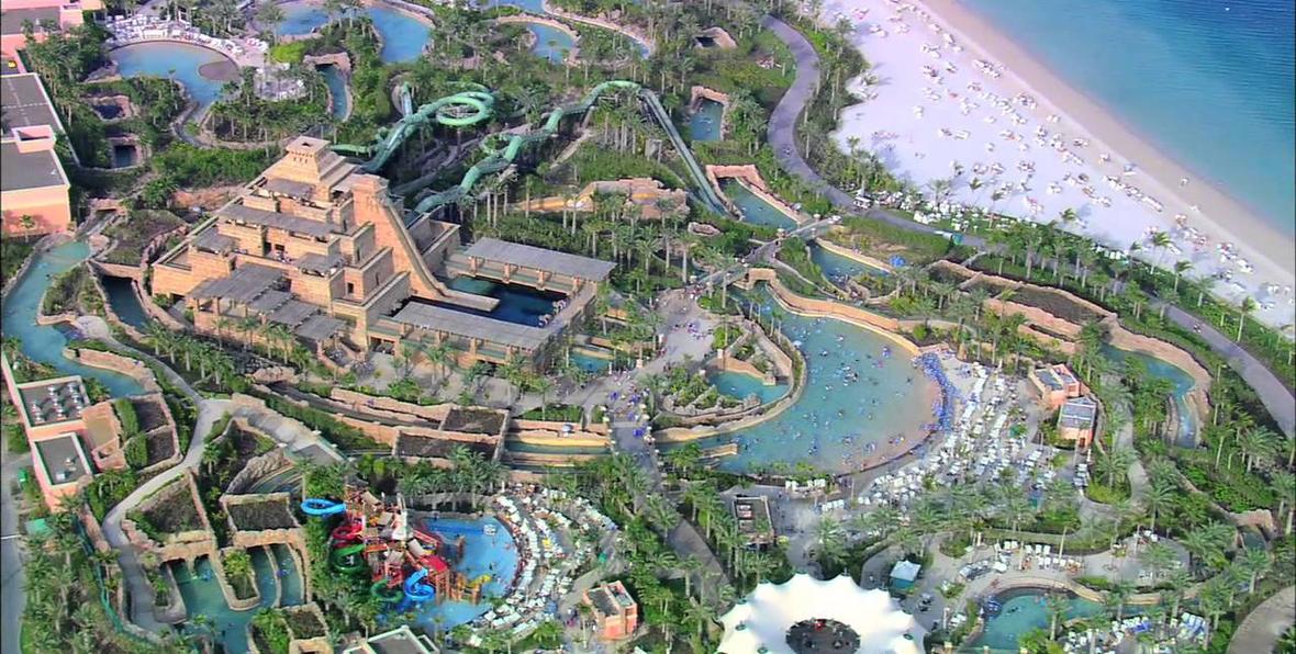 Parque acuático Aquaventure y Atlantis